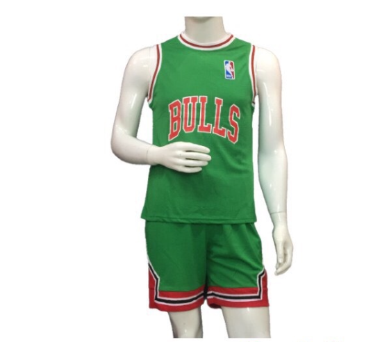 Bộ quần áo Bóng Rổ Bulls NBA [Nhận in Tên] Thiết Kế Không Tay Thoải Mái
